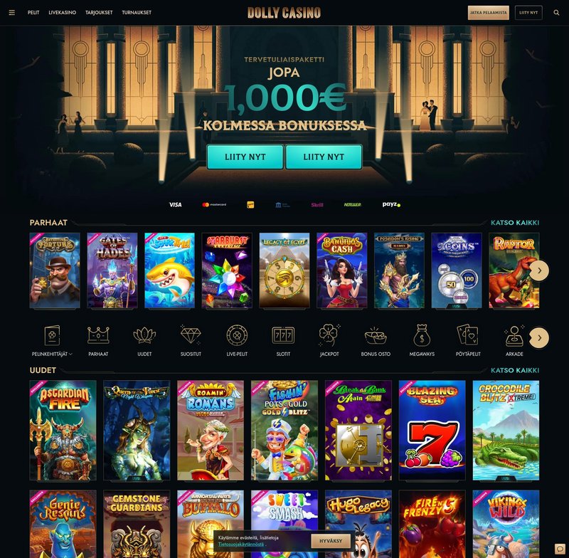 Recensione completa del Dolly Casino: Prelievi veloci e bonus senza deposito a Italy